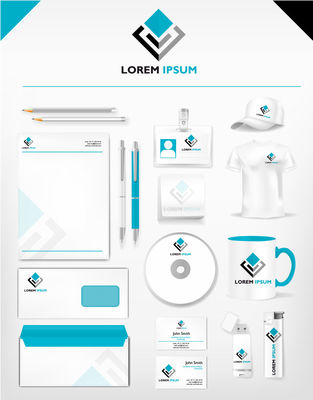 矢量時尚 企業形象視覺宣傳手冊設計指南